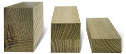 Fasádní obklad z akátového dřeva