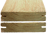 Kartáčovaná terasová doska - výrobky z agátového dreva