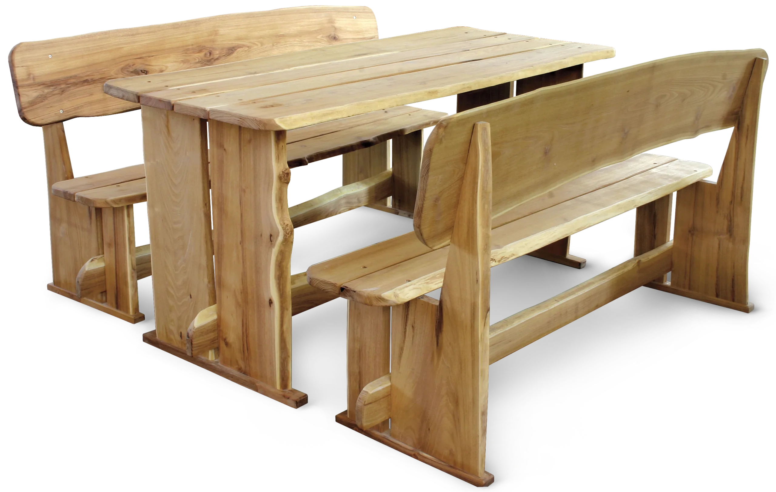 Záhradna lavica z agátového dreva